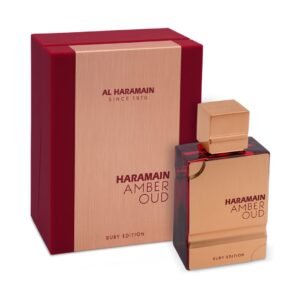 Haramain Amber Oud Ruby Edition Spray 60ml - Image 2